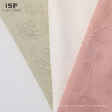 Solid Color Breathable Soft Jcquard Woven Fabric